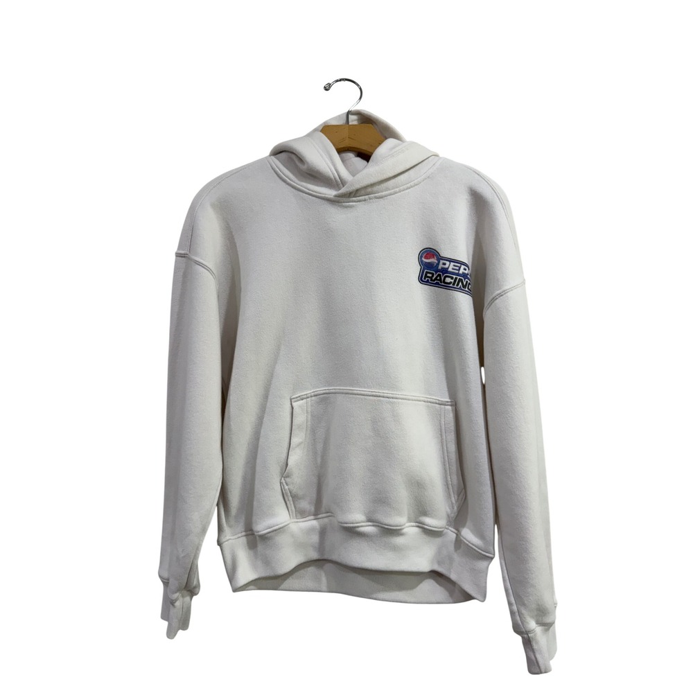 Hollister Pepsi Racing Jeff Gordon 24 Boxy Fit Hoodie White XS